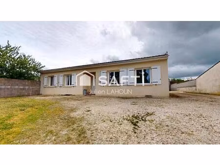 pavillon de plain pieds - 4 chambres - garage camping car