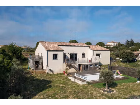 carcassonne - aragon villa t5 192m² (165m² hab.) avec guest house  piscine  et garage