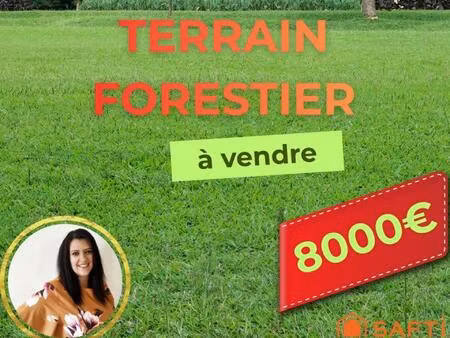 terrain forestier 2 521 m²