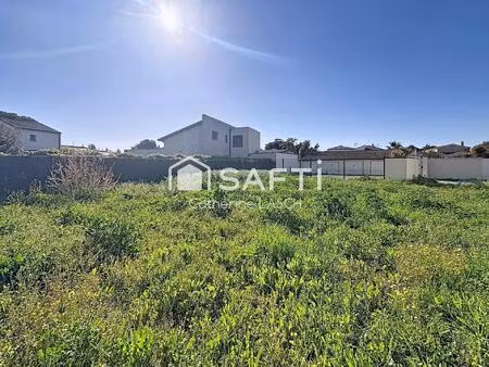 terrain à bâtir de 315 m² viabilisé à mauguio