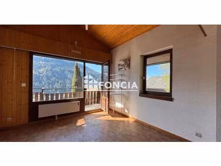 appartement 2 pièces + mezzanine au grand-bornand