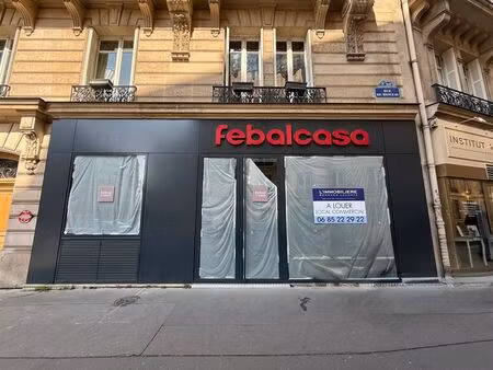 local 102m² - rue de monceau