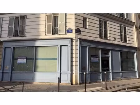 local 106 m² - rue pleyel