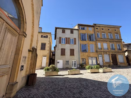 maison de village - 112m2 - centre bourg - le bois d'oingt