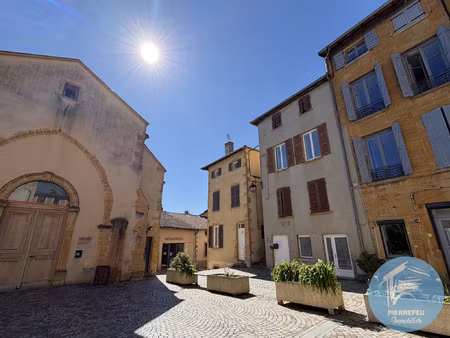 maison de village - 112m2 - centre bourg le bois d'oingt