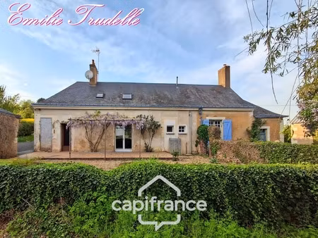 maison à vendre 4 pièces chahaignes (72 )longère de campagne – 80 m² - 3 chambres– dépenda