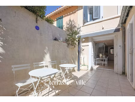 exclusivité - malmousque - maison t3 - patio - 490 000eur