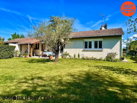 villa de plain pied avec jardin et garage