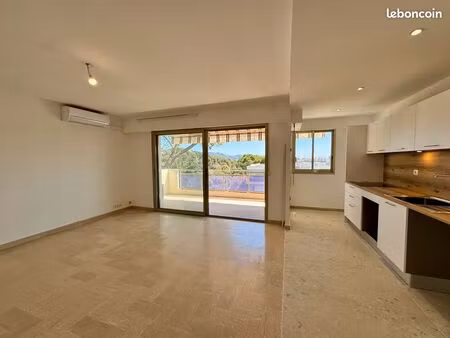 le cannet - location vide - appartement 3p  terrasse au calme et parking