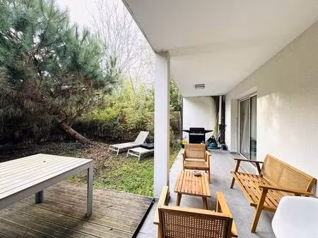 superbe appartement t3 avec jardin et parking