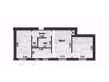 suresnes centre-ville | appartement type 2 pièces en rez-d