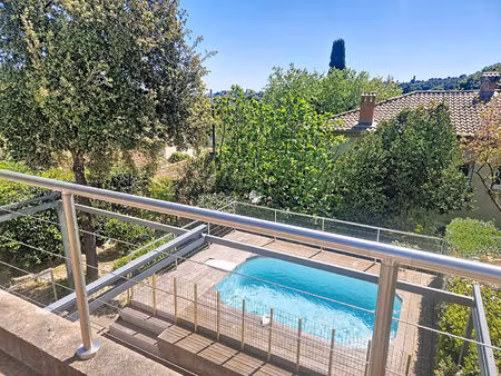 maison villeneuve les avignon 4 pièce(s) 91 m2 sur une parcelle de 305 m² avec piscine et 