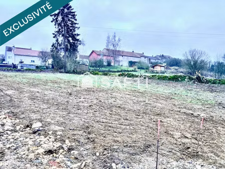 vente terrain 736 m² chenières (54720)