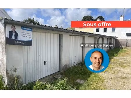 garages à vendre – lorient centre – impasse calme