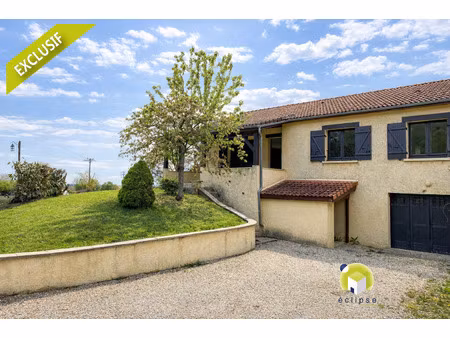 val revermont à vendre - maison indiv. 3 chambres + garage e