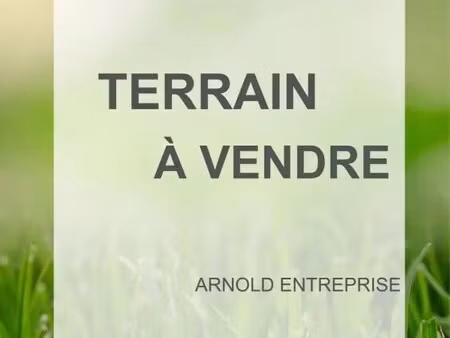 vente terrain 3 000 m²