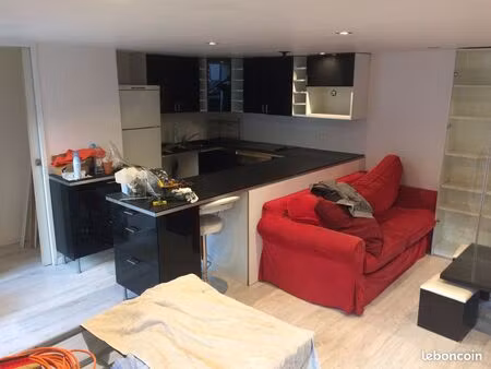 visale obligatoire-f2 53m2 (40m2 carrez) + terrasse 13m2