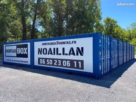 ? box à louer dès 19 – accès 24h/24 – noaillan
