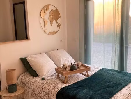 studio meublé 24 m² – hérouvillette – 15 min caen / mer – disponible 18 juillet 2026 – 600