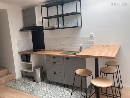 t1 bis meublé 30m²