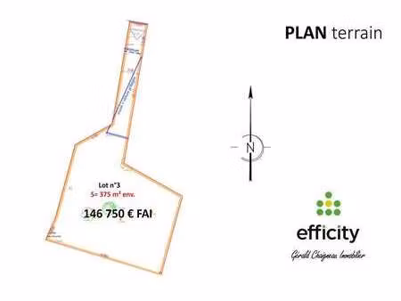 vente terrain à bretignolles-sur-mer (85470) : à vendre / 375m² bretignolles-sur-mer