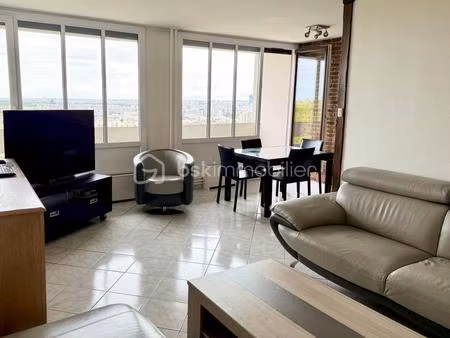 appartement 3 pièces . 73m² - vue panoramique - parking + cave
