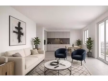 3 pieces lumineux en etage