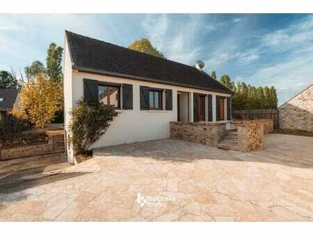 a 2 mns de barbizon  maison de plain pieds à louer  3 chambres  cuisine  pièce à vivre  so