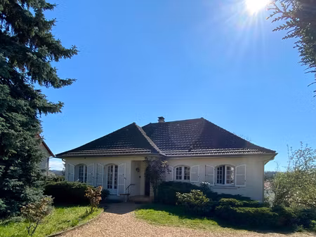 maison indépendante sur terrain clos et arboré - belle vue !