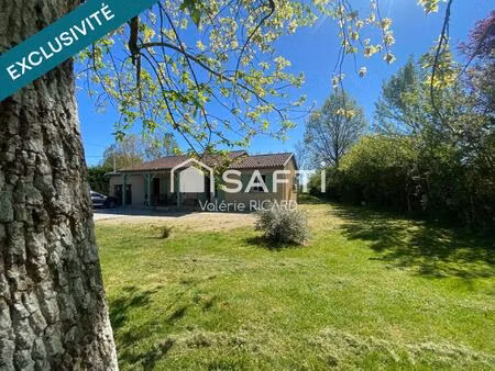 maison t3 avec garage  terrain et possibilité d'extention.