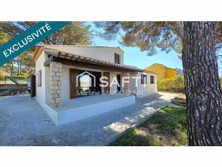 station balnéaire le brusc face à la plage  maison entièrement rénovée . environnement mer