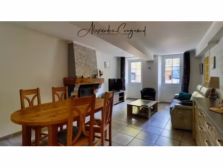 verdalle – maison de village p4 avec garage et grand volume à aménager