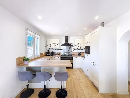 à vendre maison de 110m²  terrain 1423m²  vue mer  vescovato plaine  haute-corse (2b)