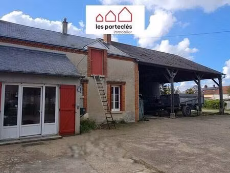 maison 124 m² hab + 400 m² de dépendance sur 4110 m².