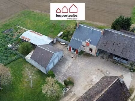 maison 124 m² hab + 400 m² de dépendance sur 4110 m².