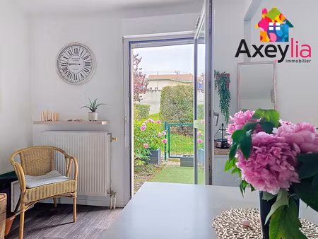 a vendre- roanne centre - appartement avec exterieur et garage