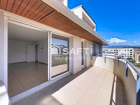 vente appartement 3 pièces 65 m² cannes (06400)