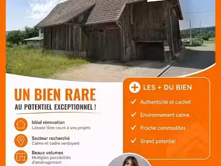 vente maison 6 pièces 150 m² à oltingue (68480)  145 500 €