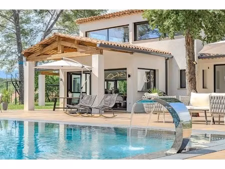 tourrettes proche golf des terres blanches - maison d'architecte neuve