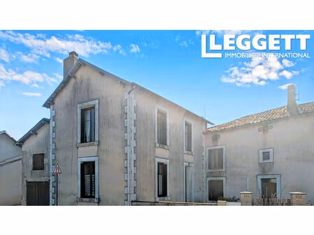 achat maison 5 pièces 162m² st martin du fouilloux 79420