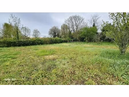 achat terrain 2 087m² st remy 79410