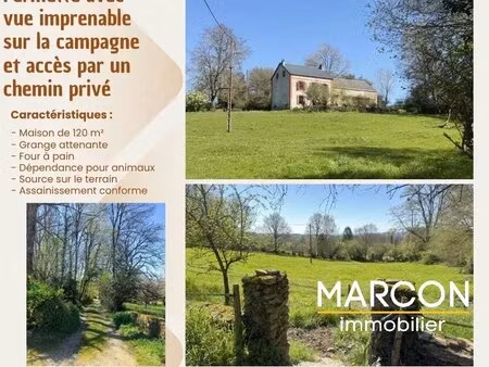 achat maison 5 pièces 120m² champsanglard 23220