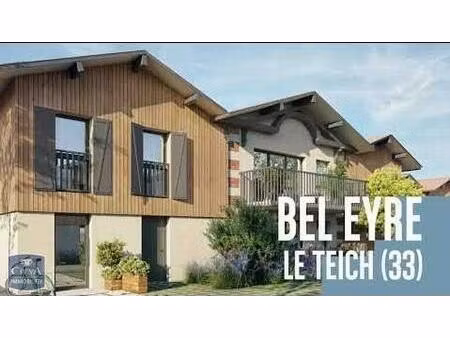 location maison 3 pièces 63m² le teich 33470