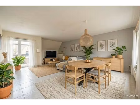 duplex penthouse met een terras van 40m²