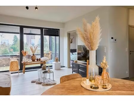 ruim 1 slaapkamerappartement met 2 terrassen nabij centrum