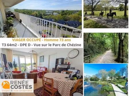 viager occupé - h72 ans - st herblain (44800)