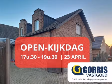 charmante fermette met 4 slaapkamers iin begijnendijk