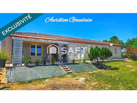 vente maison 5 pièces 145 m² savignac-sur-leyze (47150)