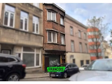 huis te koop in schaarbeek met 1 slaapkamer