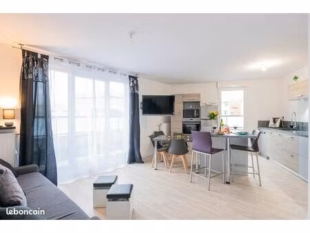 ◊ investissement clé en main – t3 meublé loué 1 310/mois – 7% brut – balcon + parking